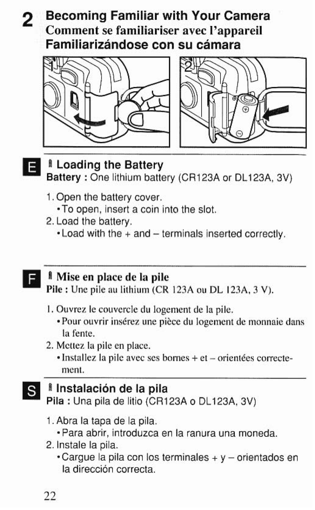 Canon SureShot 60 Zoom manual 