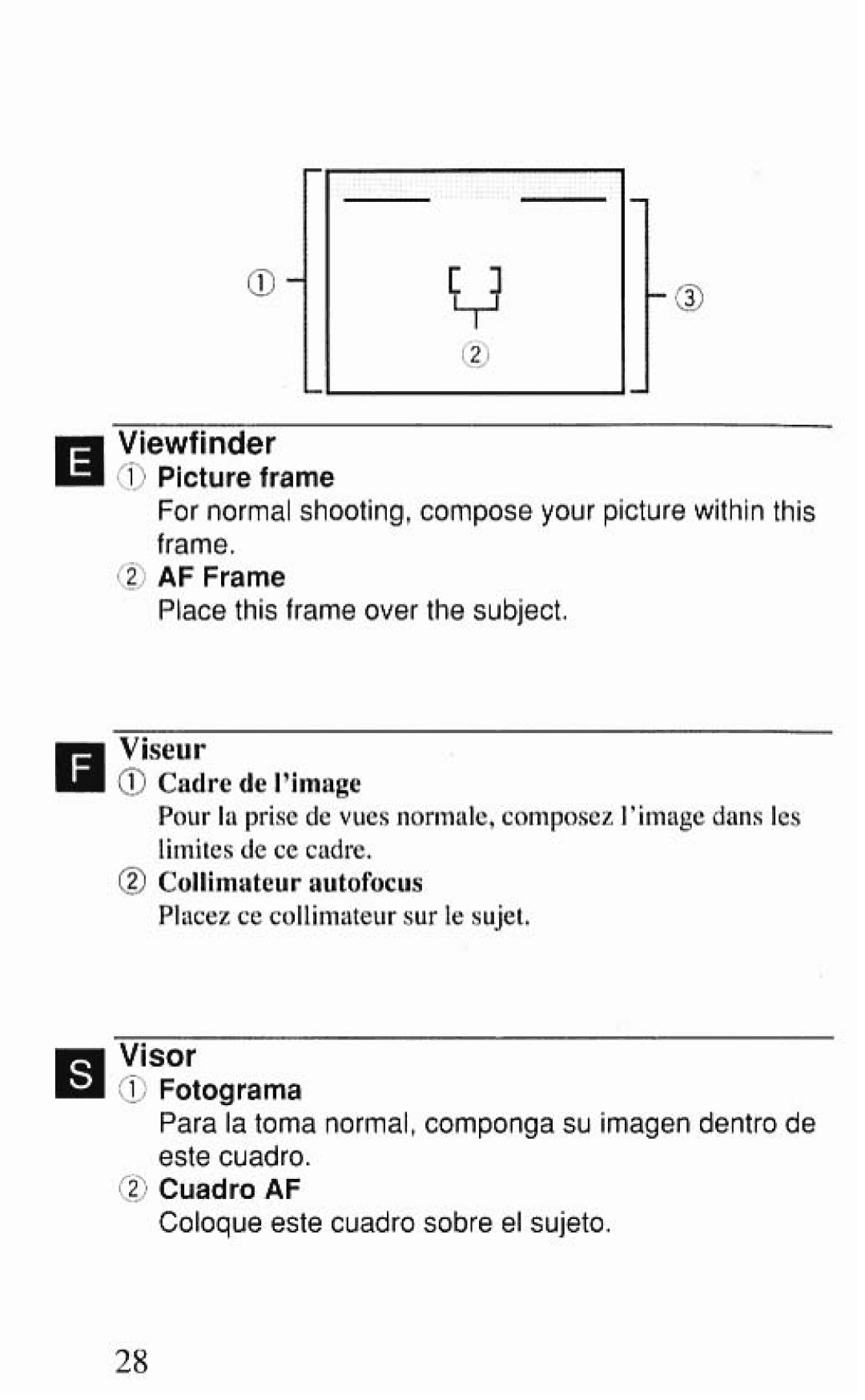 Canon SureShot 60 Zoom manual 