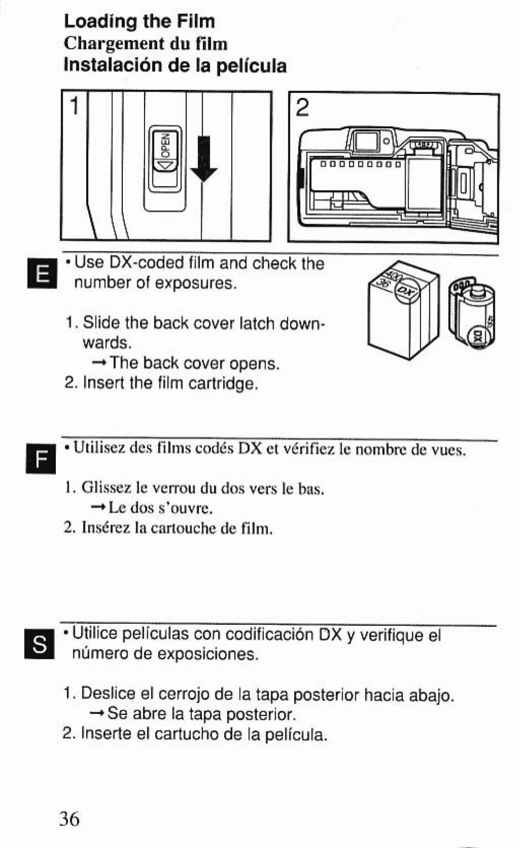 Canon SureShot 60 Zoom manual 