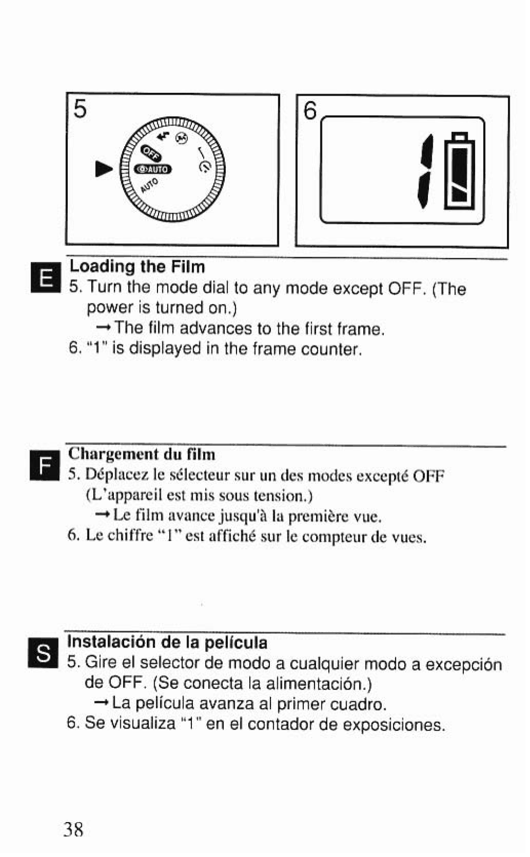 Canon SureShot 60 Zoom manual 