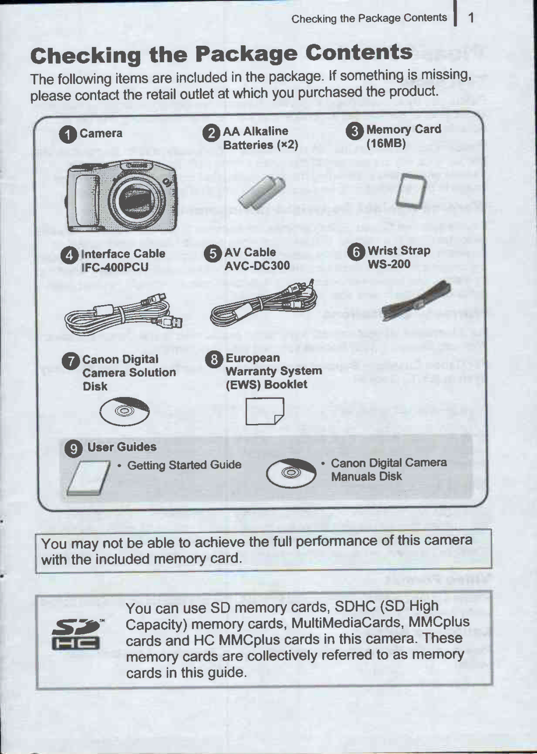 Canon SX100 IS manual 