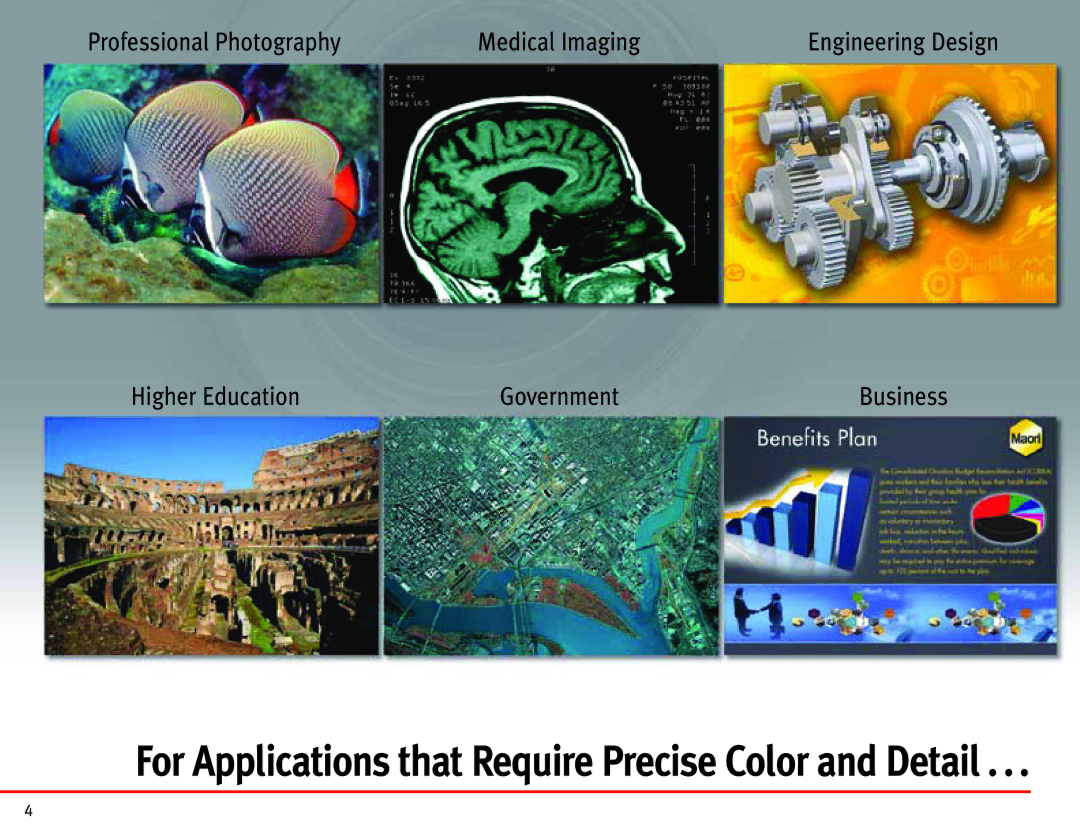 Canon SX6 manual For Applications that Require Precise Color and Detail 