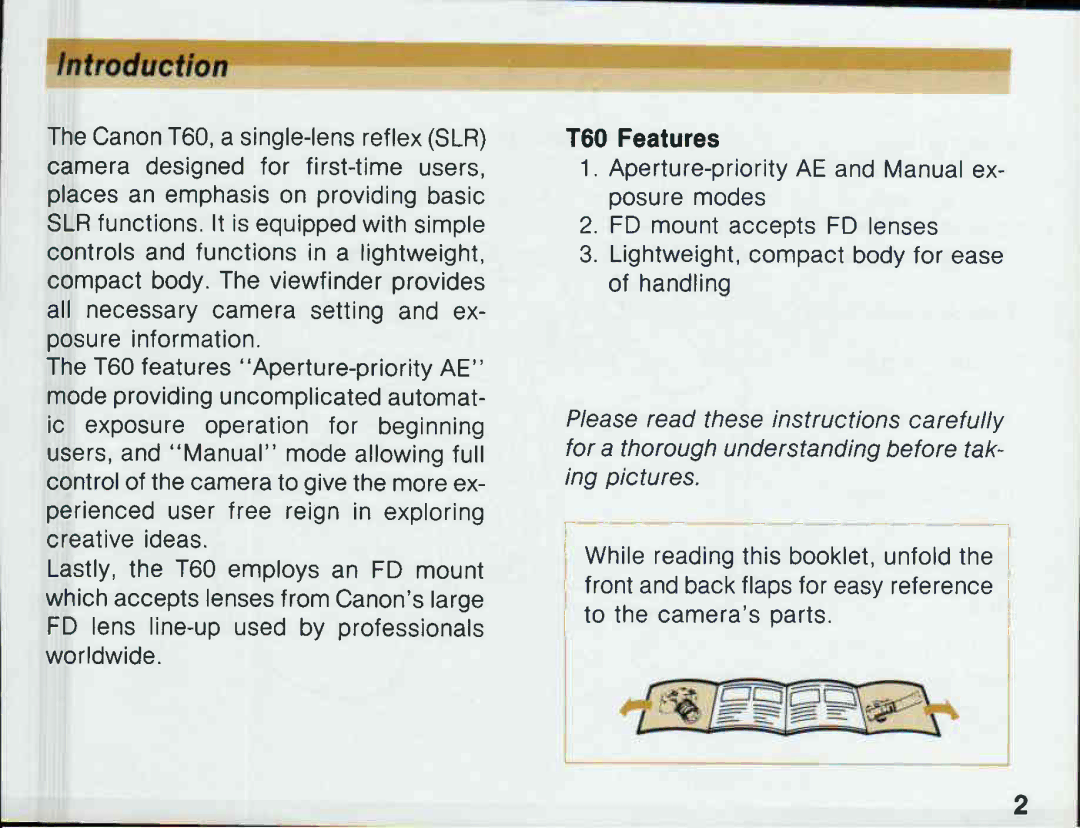 Canon T 60 manual 