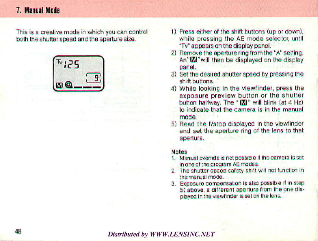 Canon T70 manual 