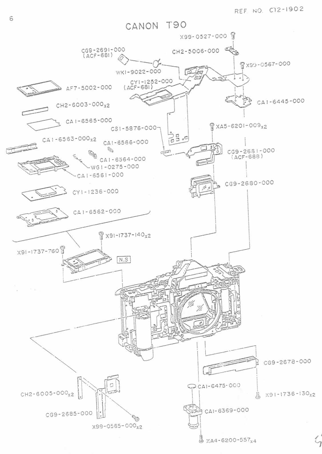 Canon T90 manual 