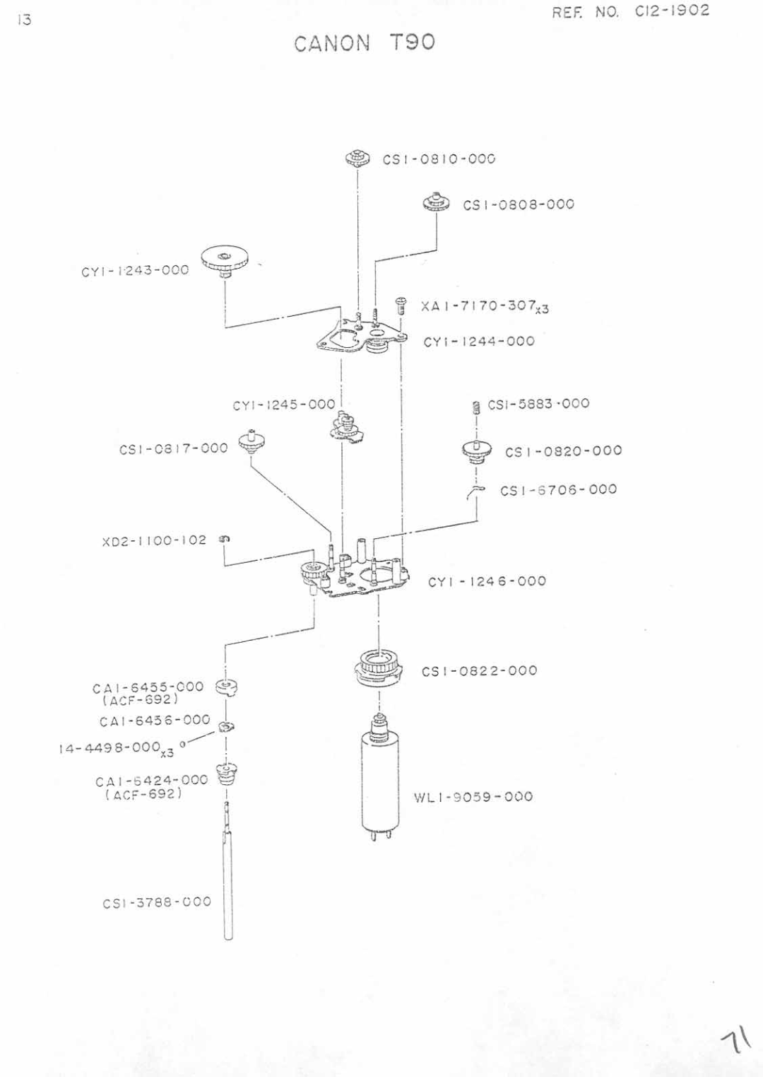 Canon T90 manual 