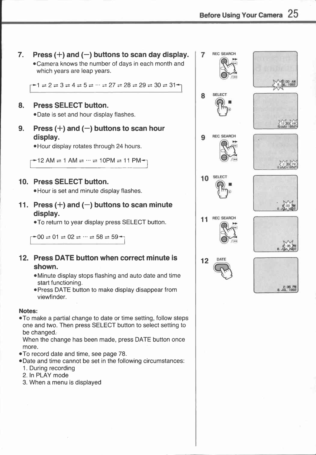 Canon UC 10 manual 