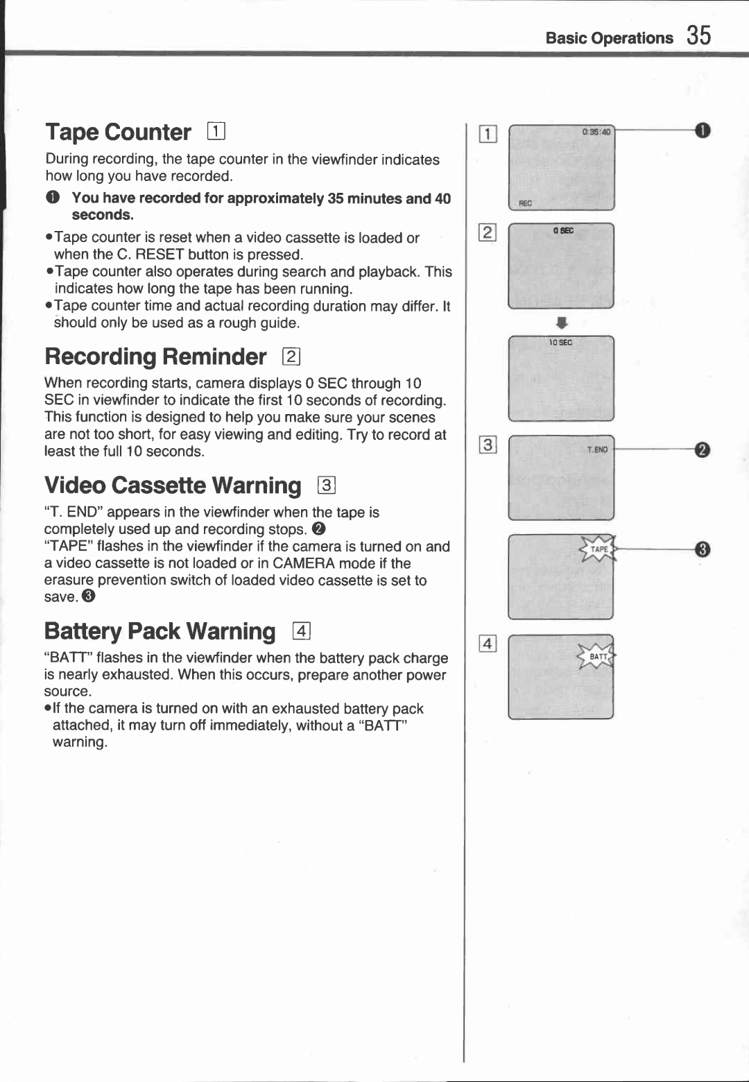 Canon UC 10 manual 