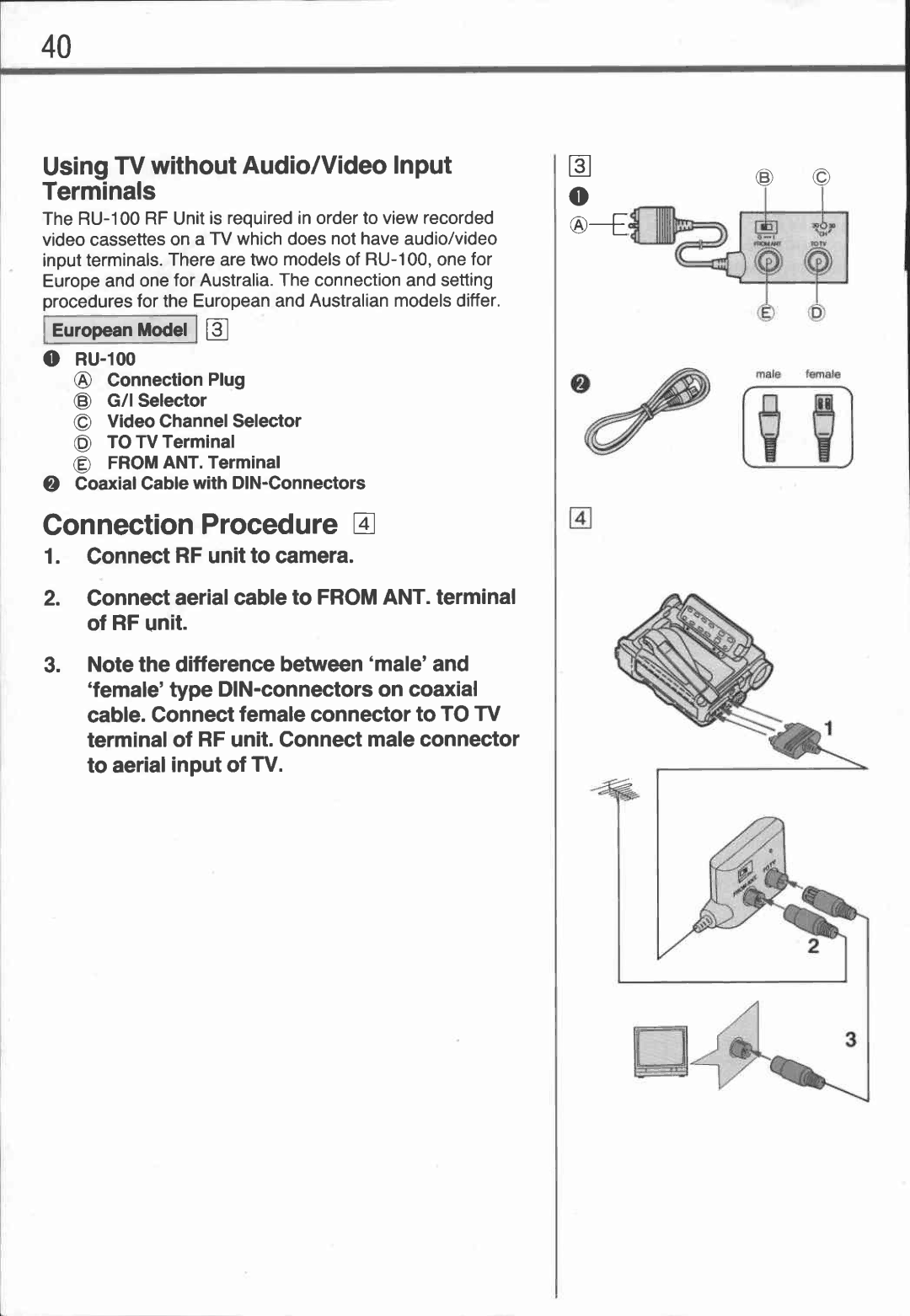 Canon UC 10 manual 