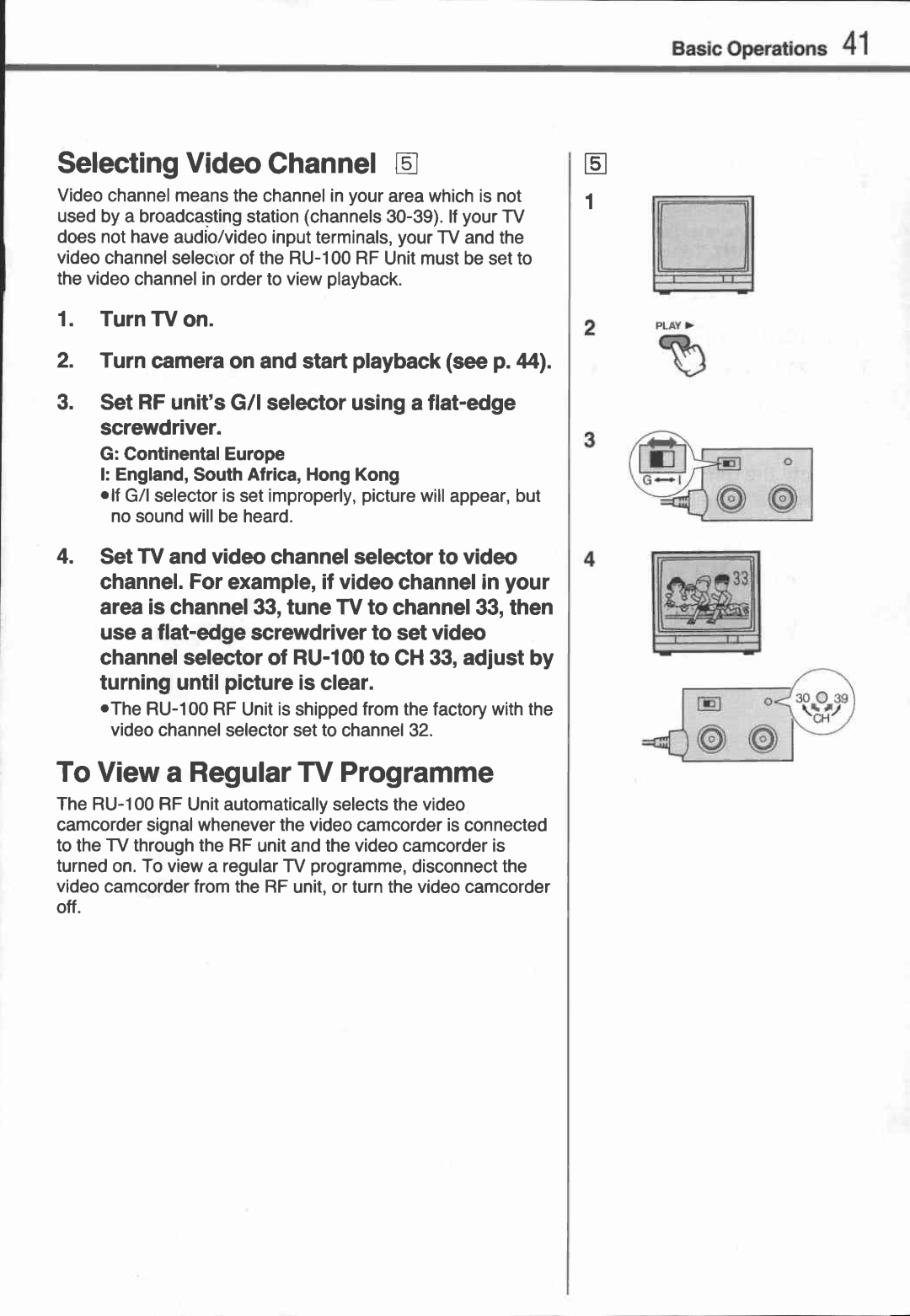 Canon UC 10 manual 