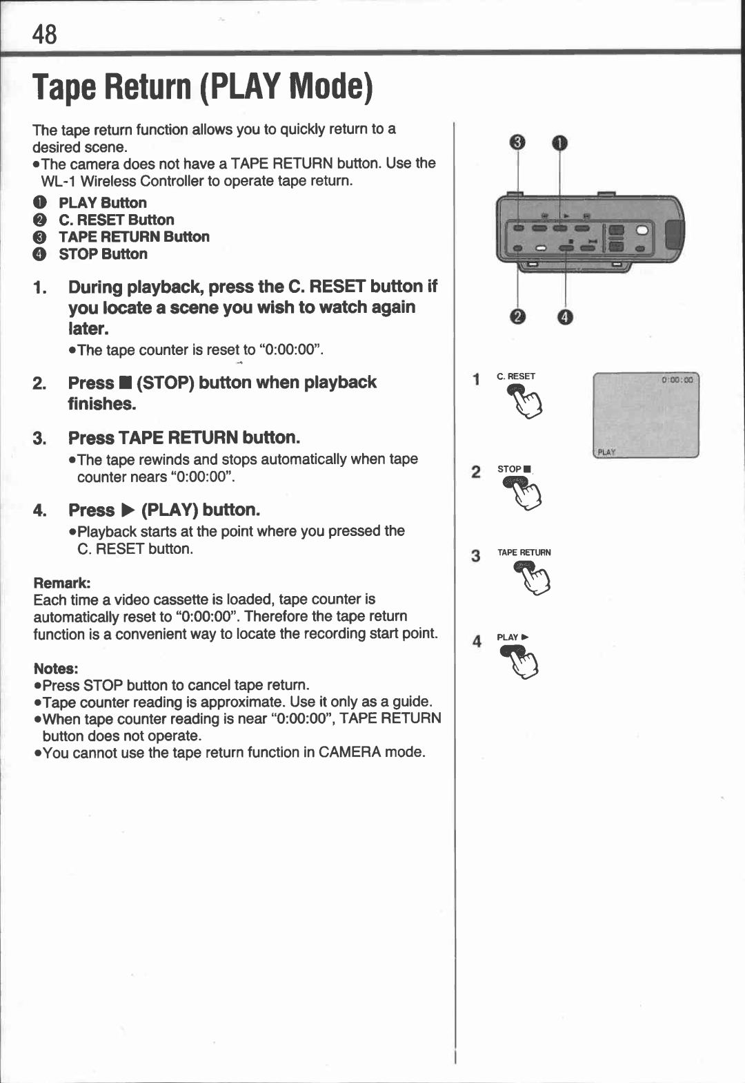 Canon UC 10 manual 