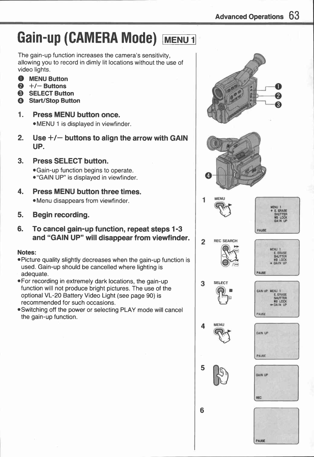 Canon UC 10 manual 