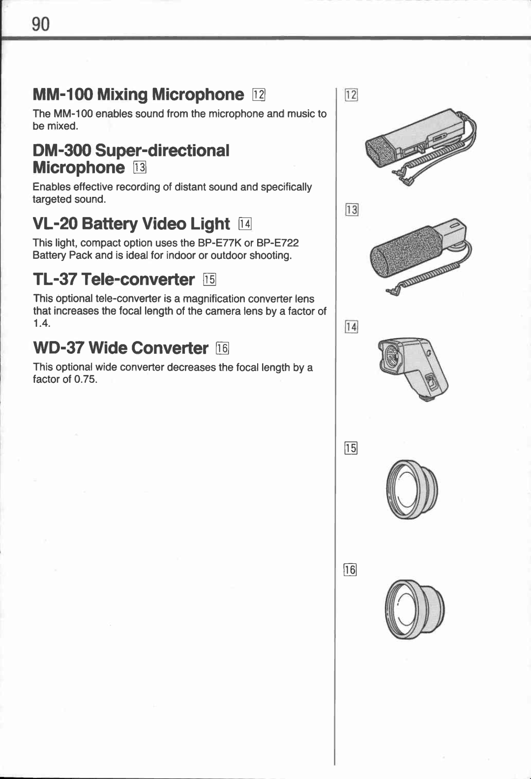 Canon UC 10 manual 