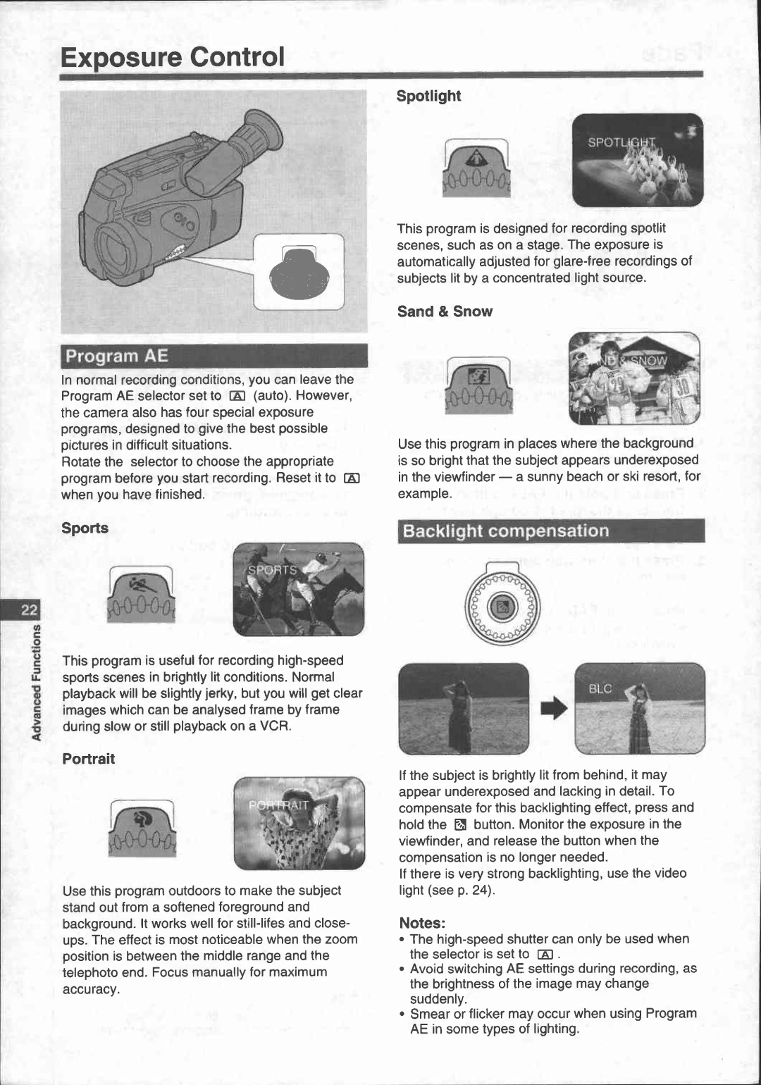 Canon UC 100 manual 