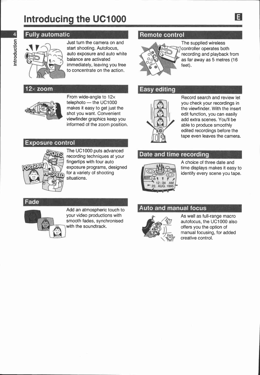 Canon UC 1000 manual 