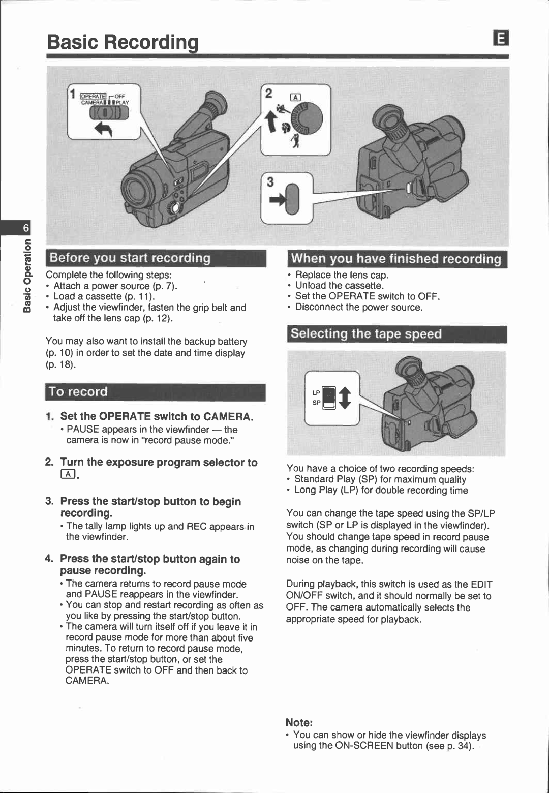 Canon UC 1000 manual 