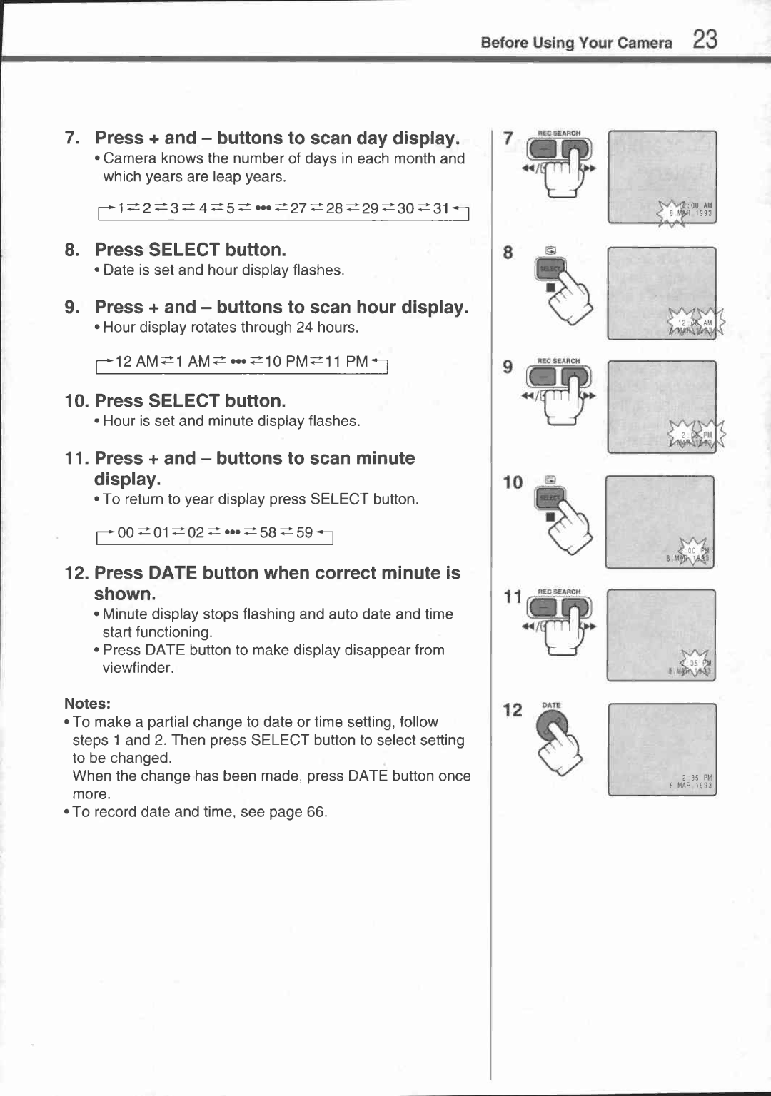 Canon UC 16, UC 15 manual 