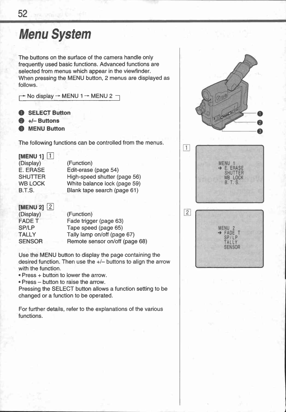 Canon UC 15, UC 16 manual 