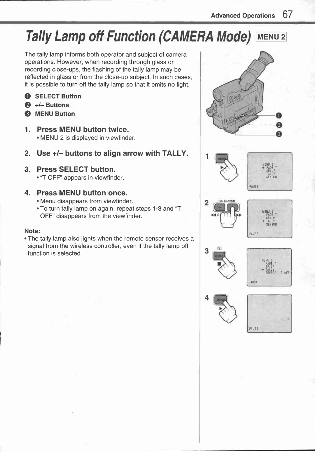 Canon UC 16, UC 15 manual 