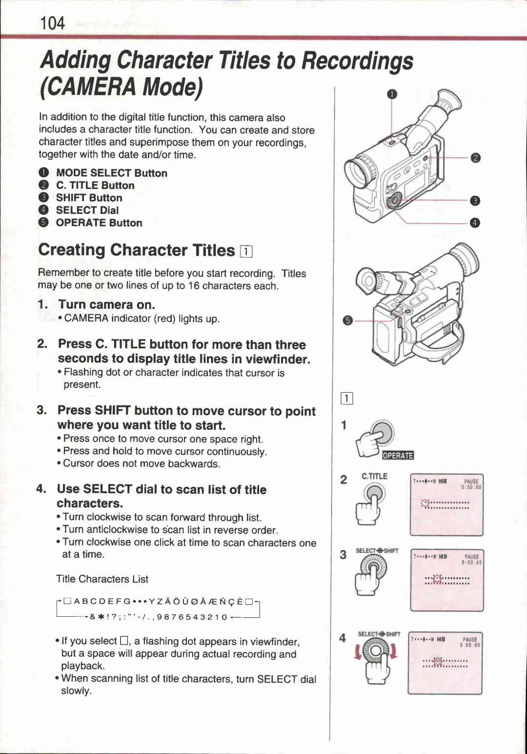 Canon UC 2 Hi manual 