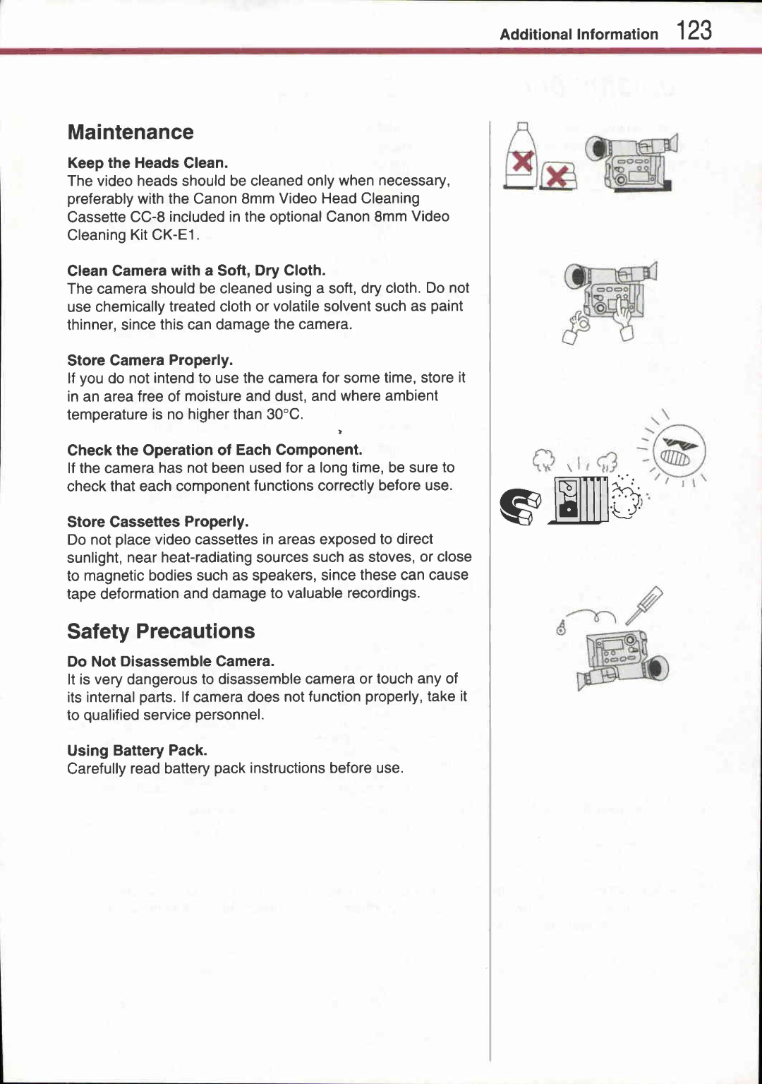 Canon UC 2 Hi manual 