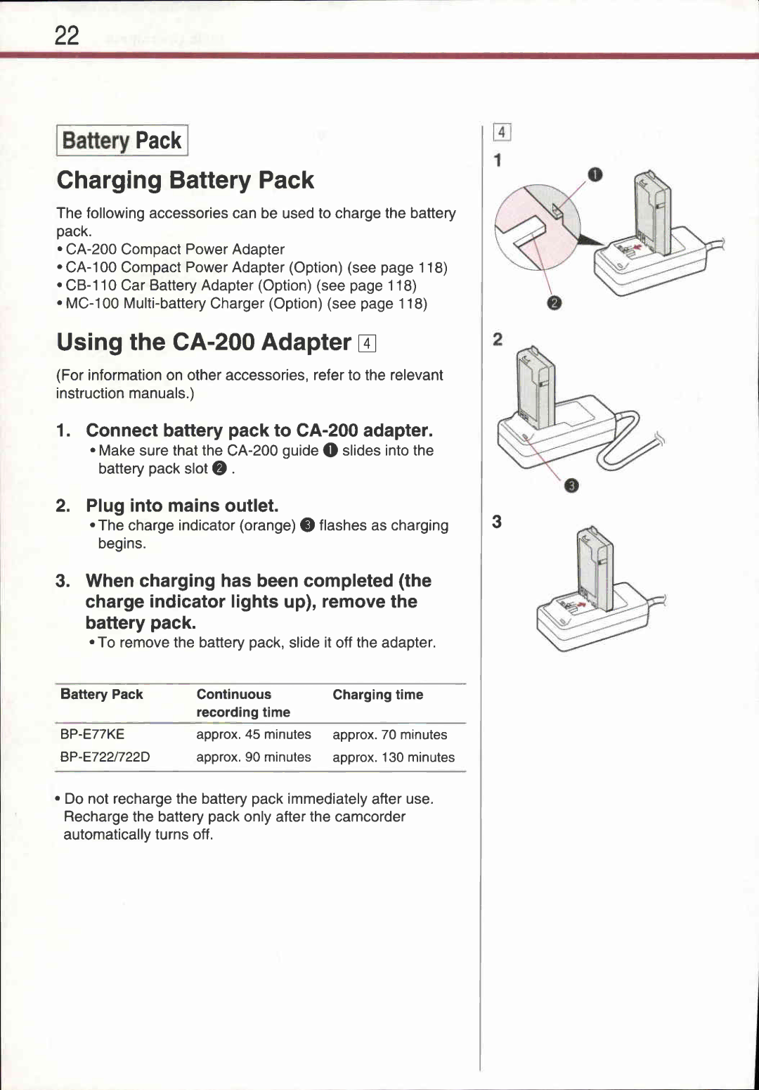 Canon UC 2 Hi manual 