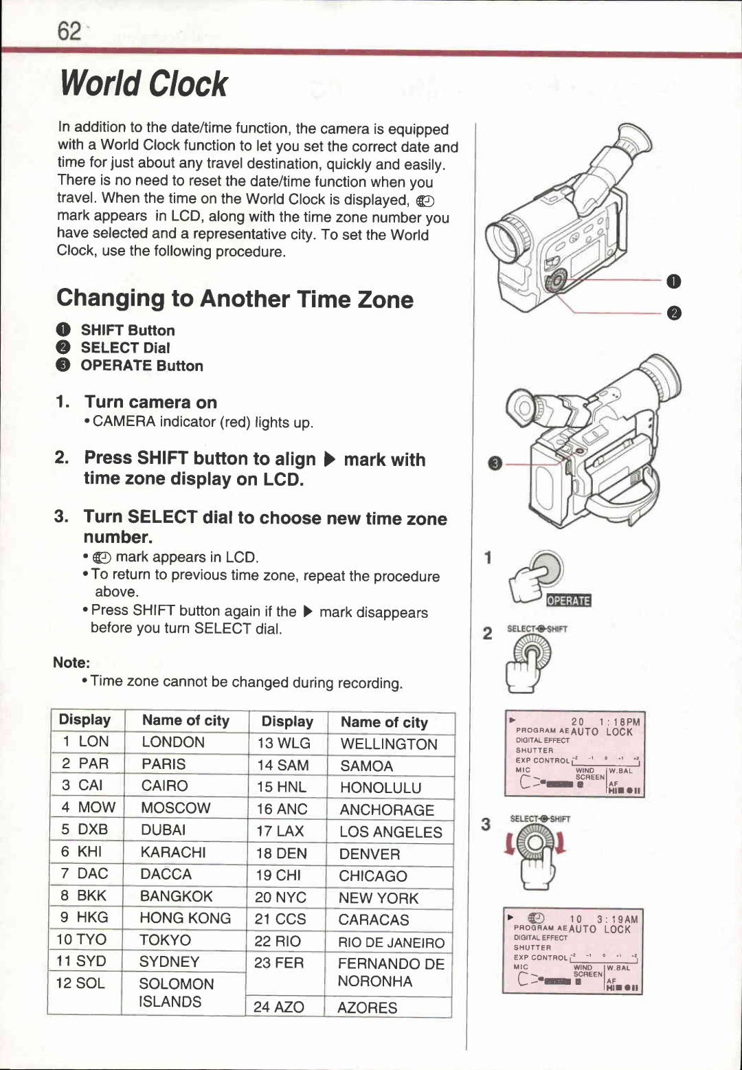 Canon UC 2 Hi manual 