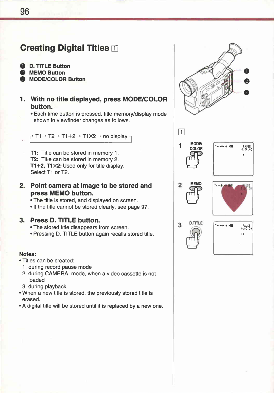 Canon UC 2 Hi manual 