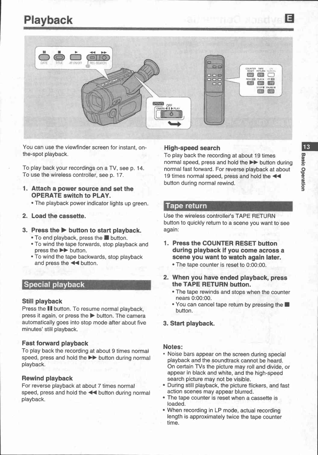 Canon UC 200 manual 