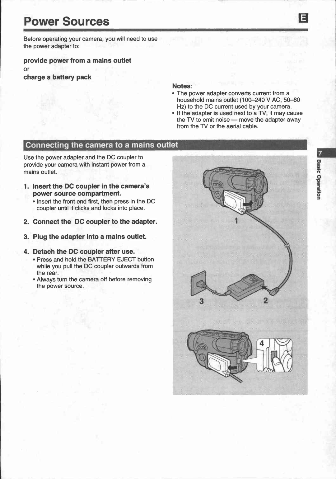 Canon UC 200 manual 