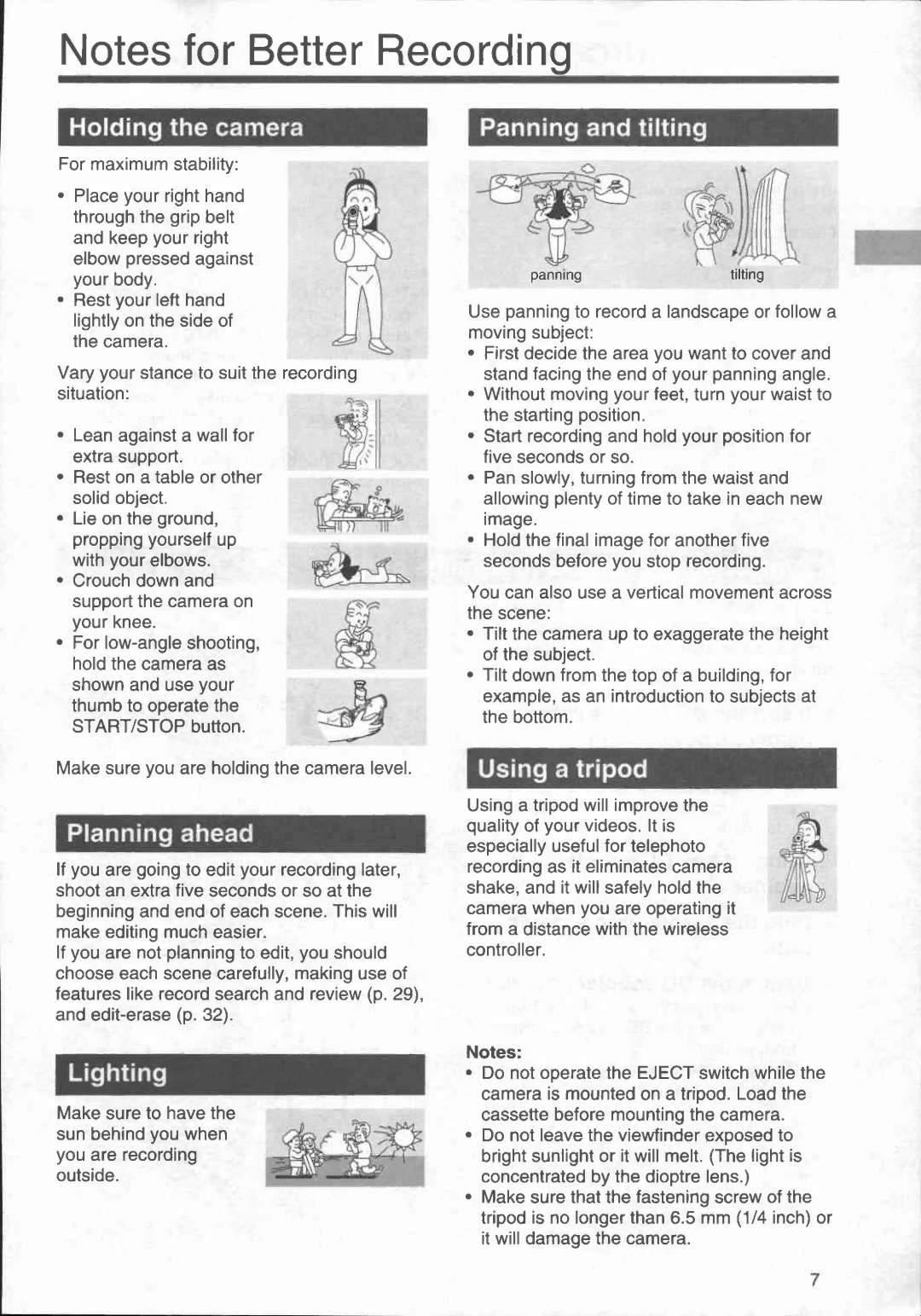 Canon UC 40 Hi, UC 5 Hi manual 