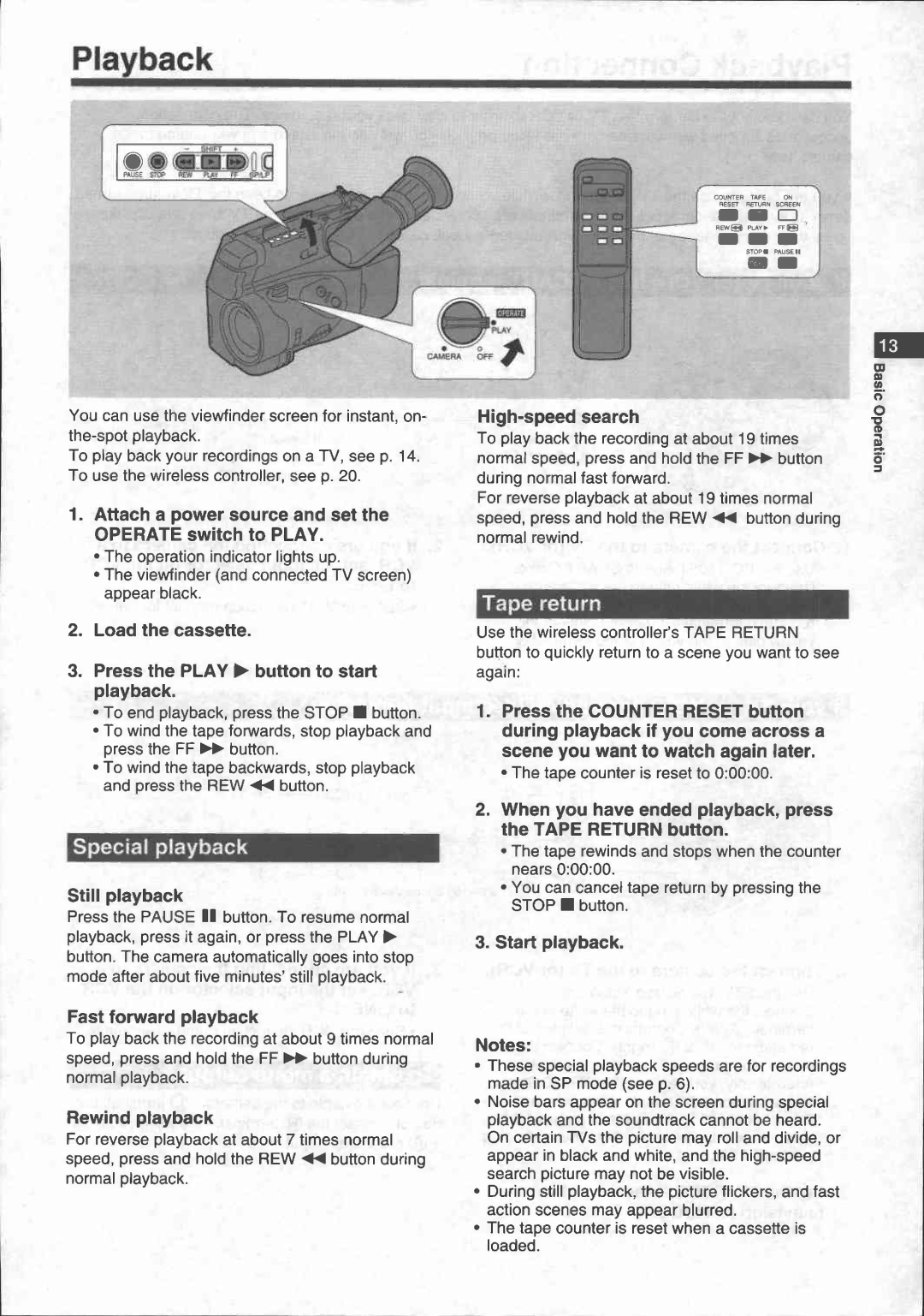 Canon UC 600 manual 