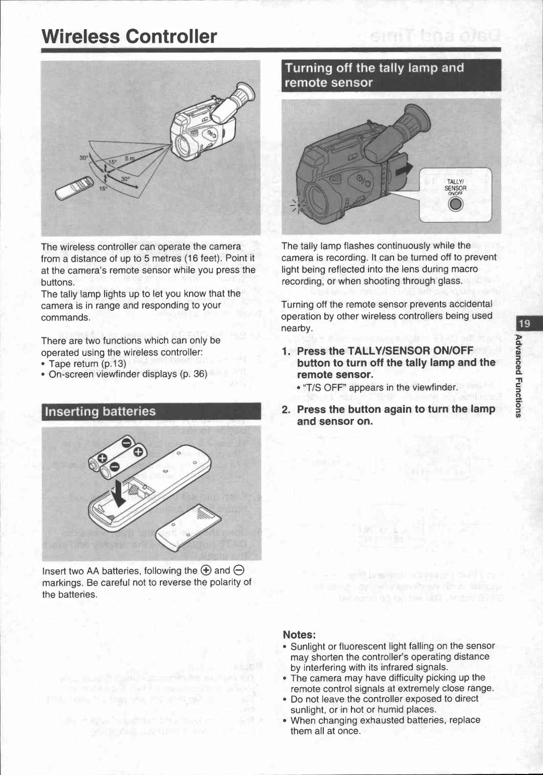 Canon UC 600 manual 