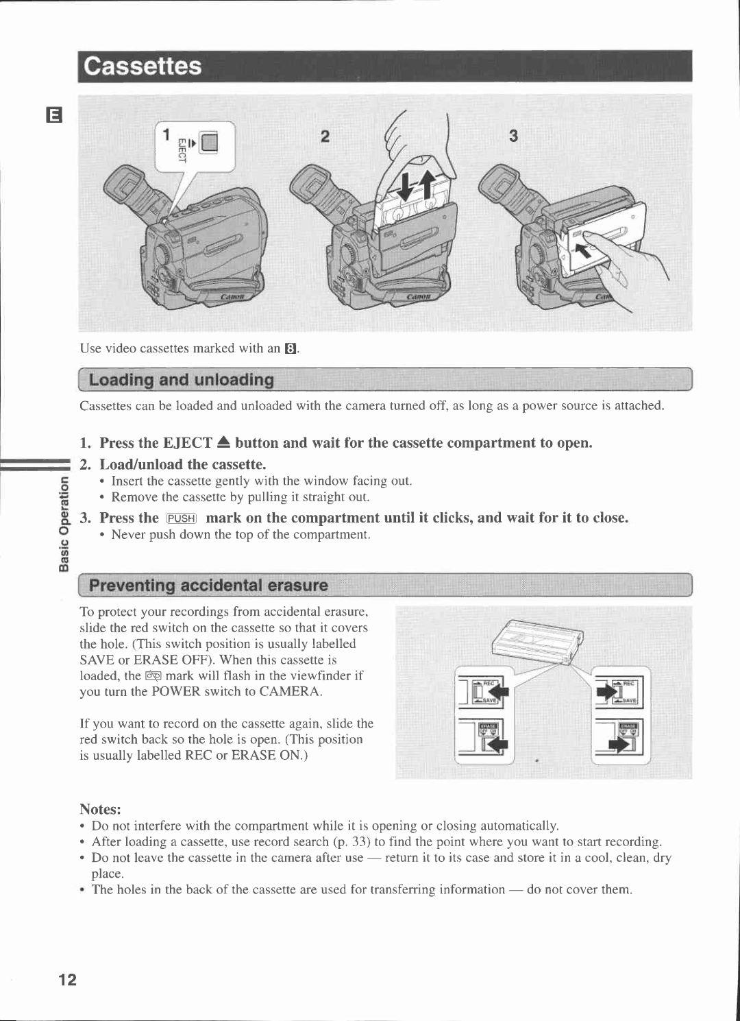 Canon UC 7000, UC 6000, UC 7500 manual 