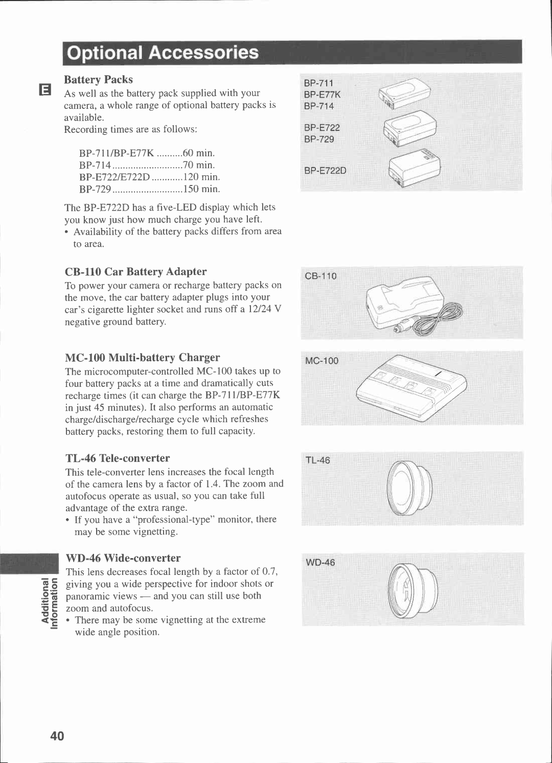 Canon UC 6000, UC 7000, UC 7500 manual 