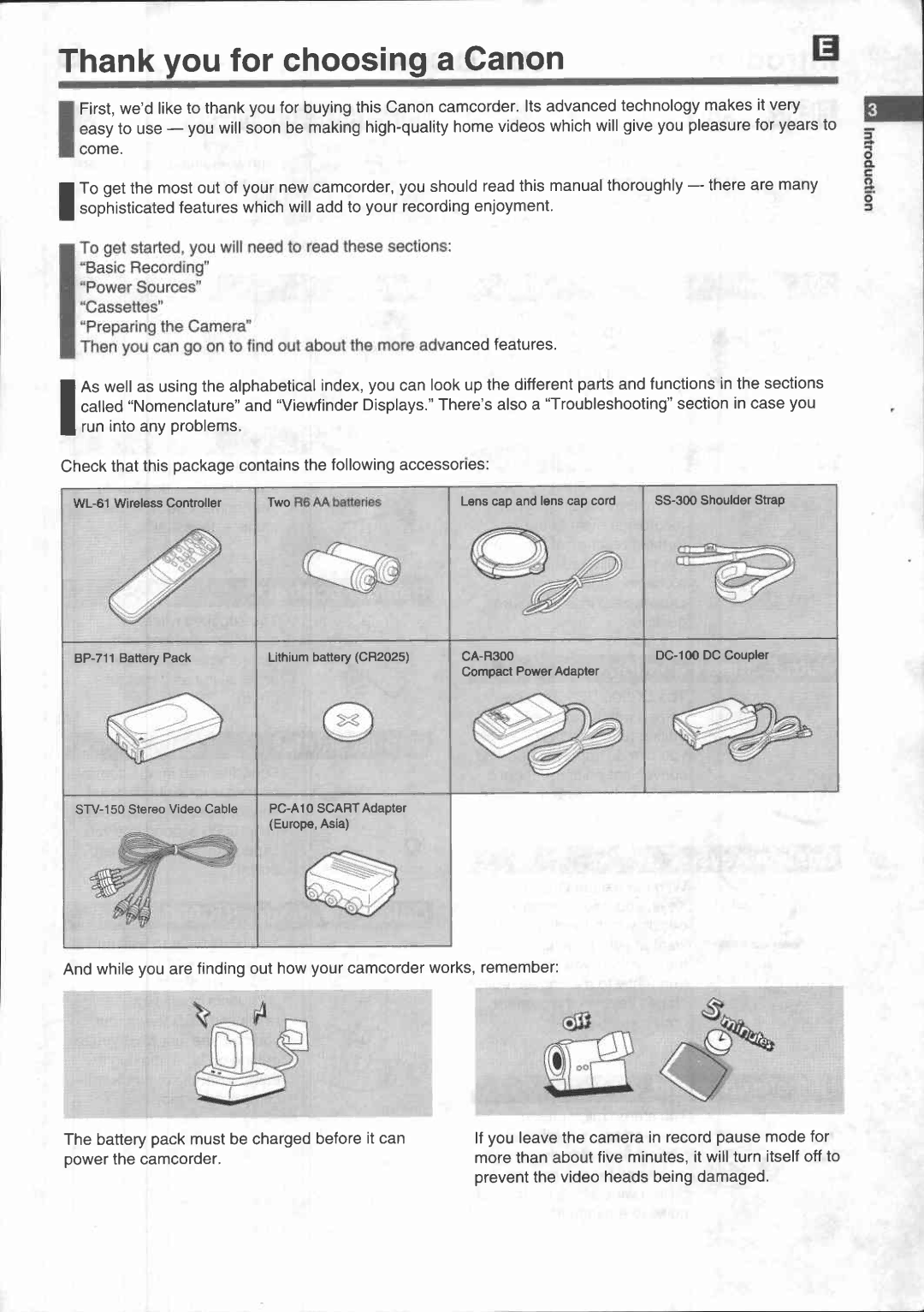 Canon UC 900 manual 