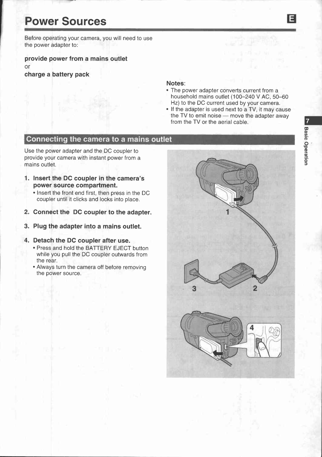 Canon UC 900 manual 