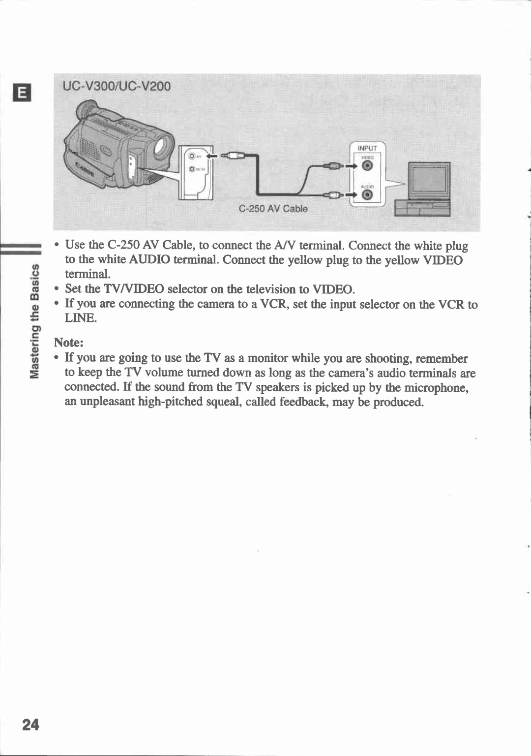 Canon UC-V20, UC-V30, UC V 300, UC V 200 manual 