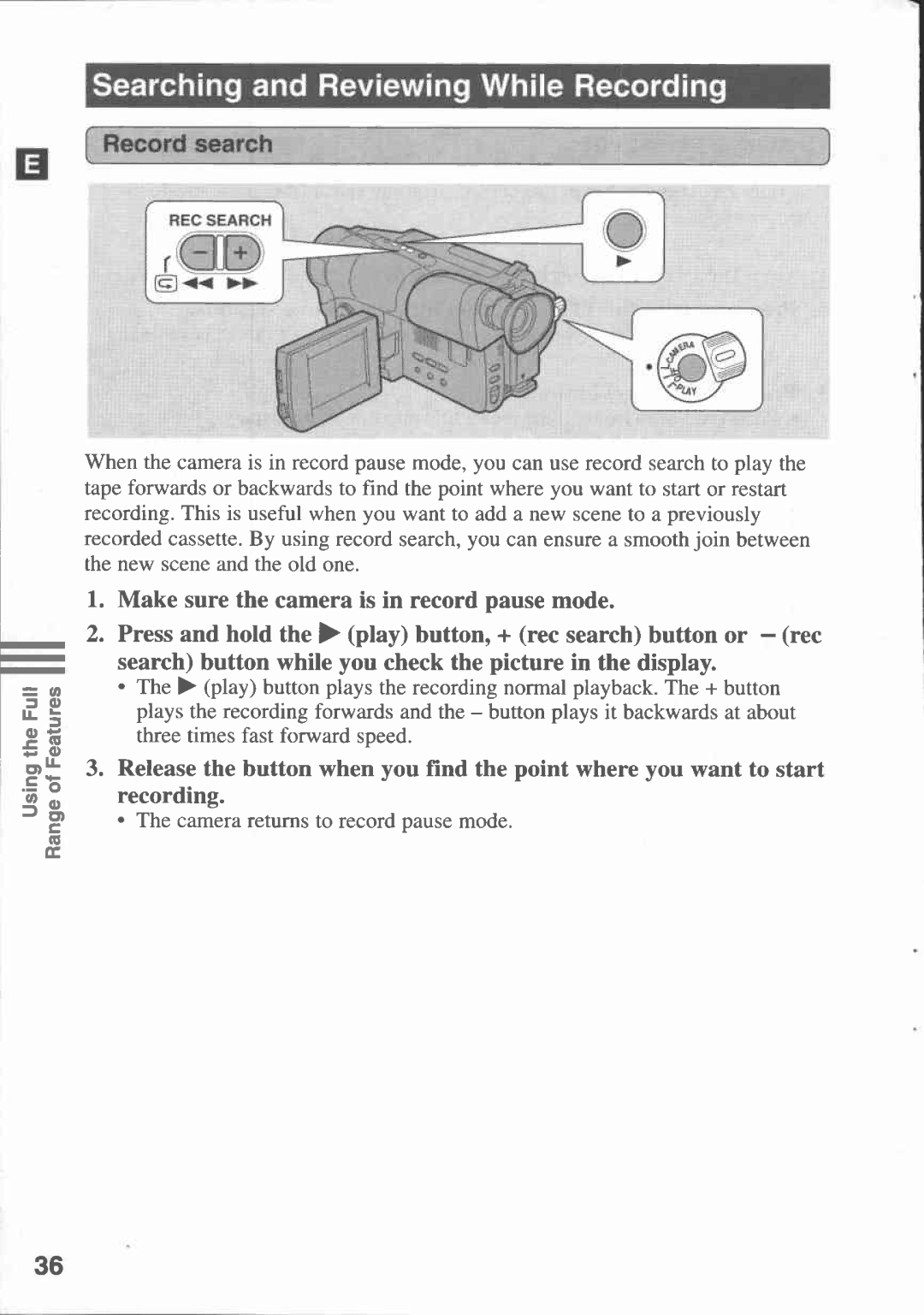 Canon UC-V20, UC-V30, UC V 300, UC V 200 manual 