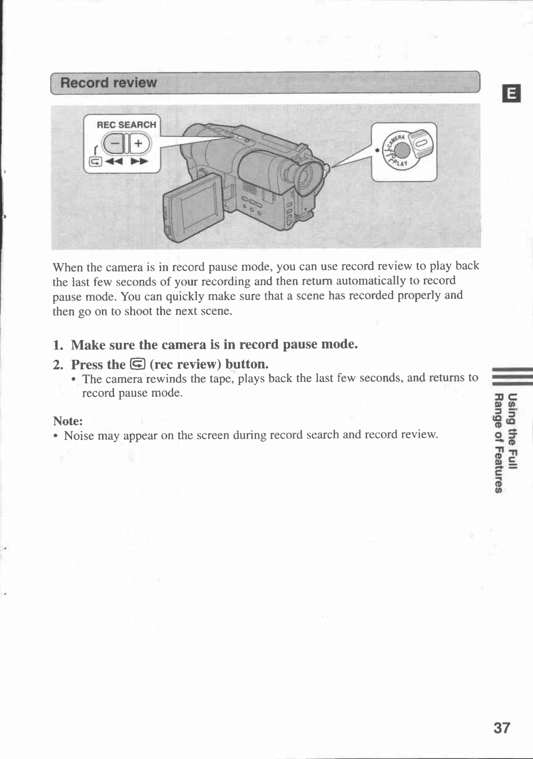 Canon UC-V30, UC-V20, UC V 300, UC V 200 manual 