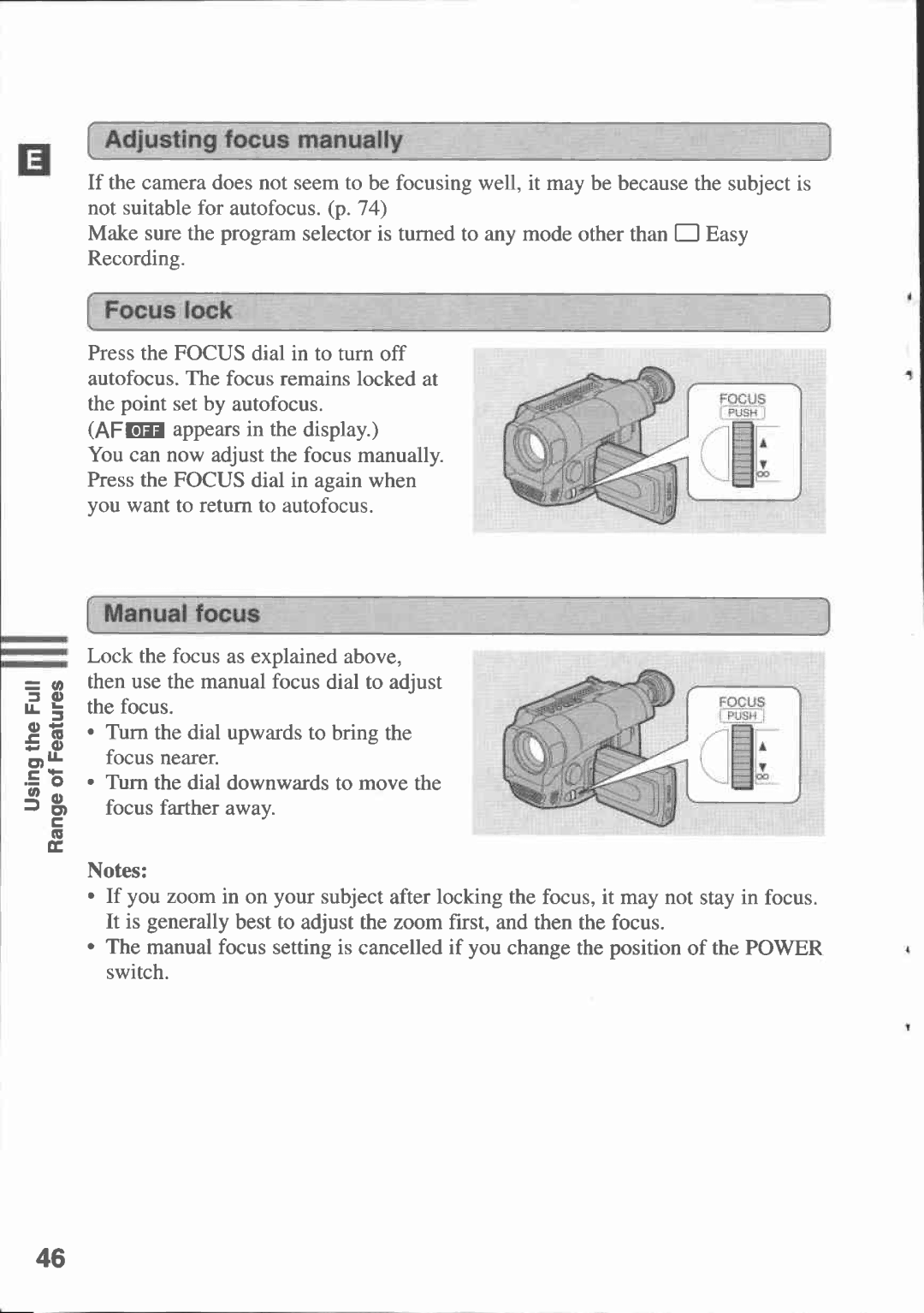 Canon UC V 300, UC-V20, UC-V30, UC V 200 manual 