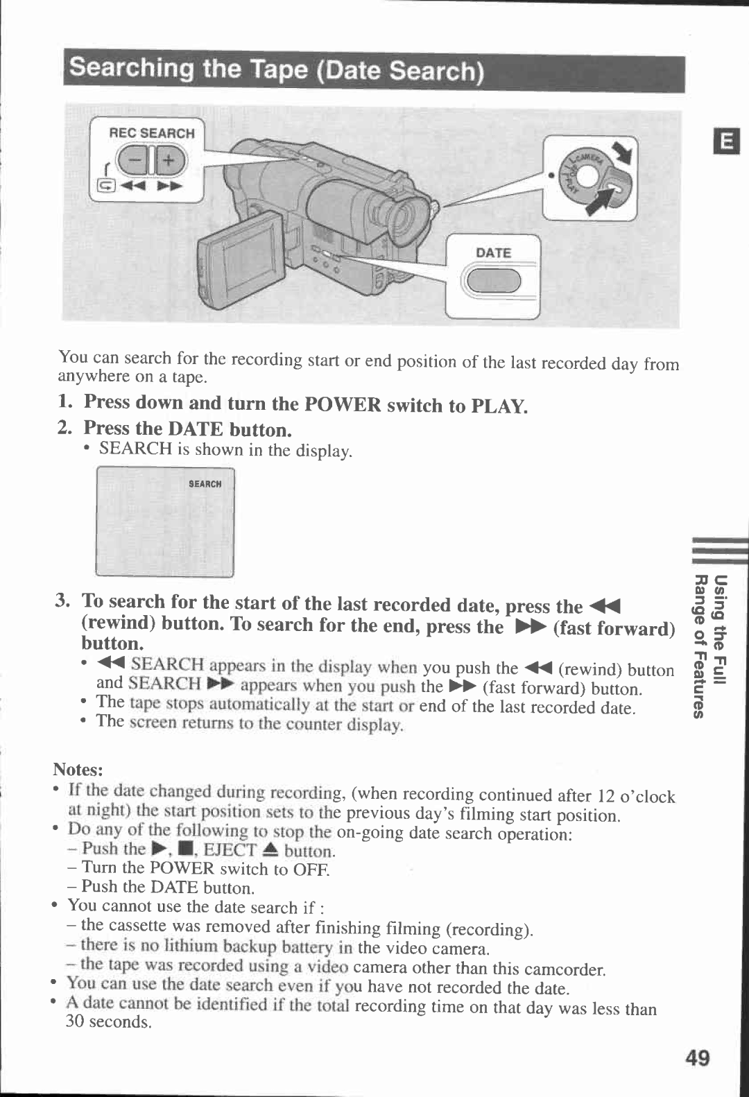 Canon UC-V30, UC-V20, UC V 300, UC V 200 manual 