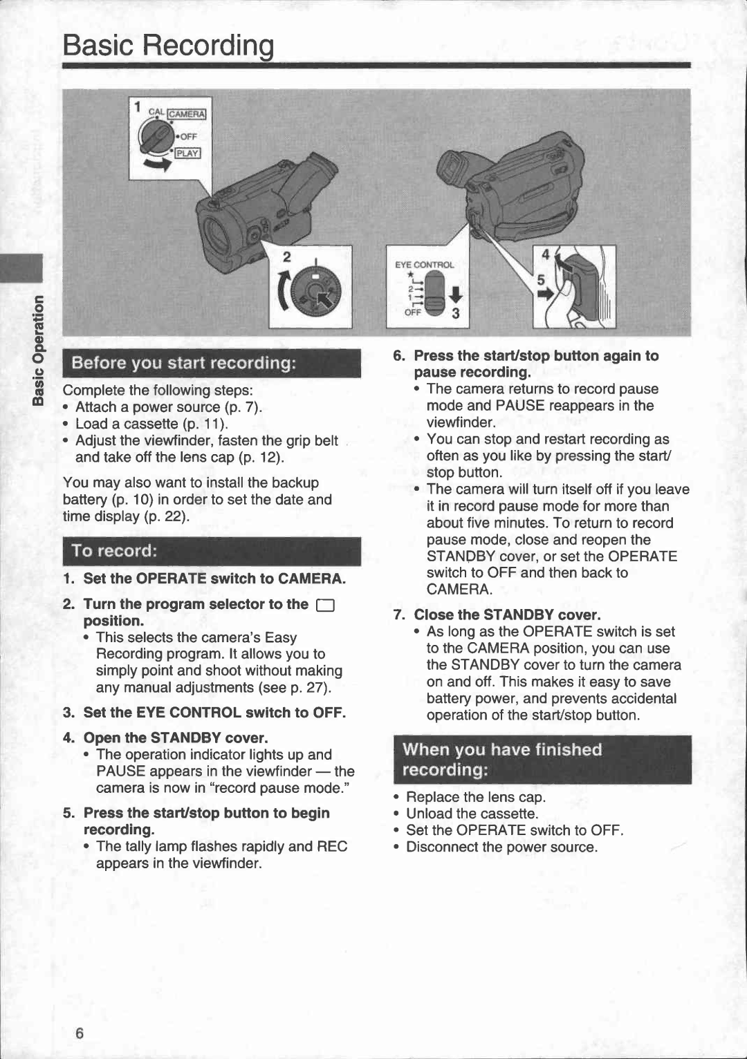 Canon UC X 1 Hi manual 