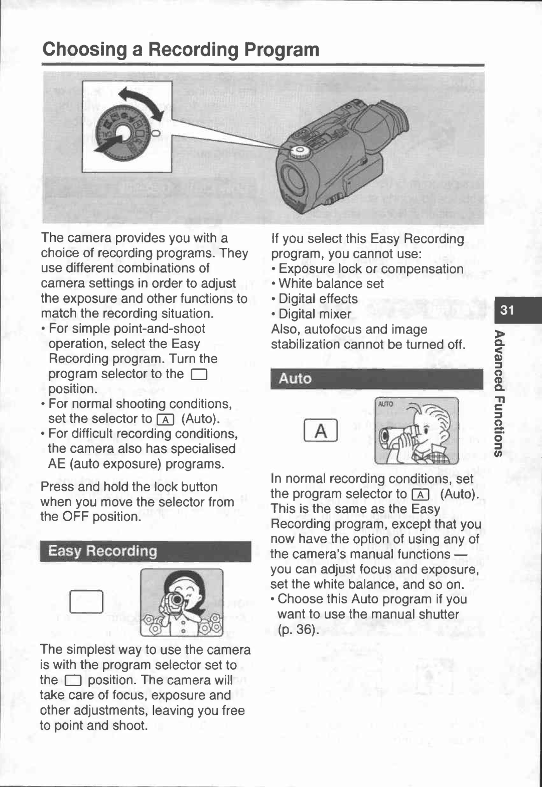 Canon UC-X20 manual 