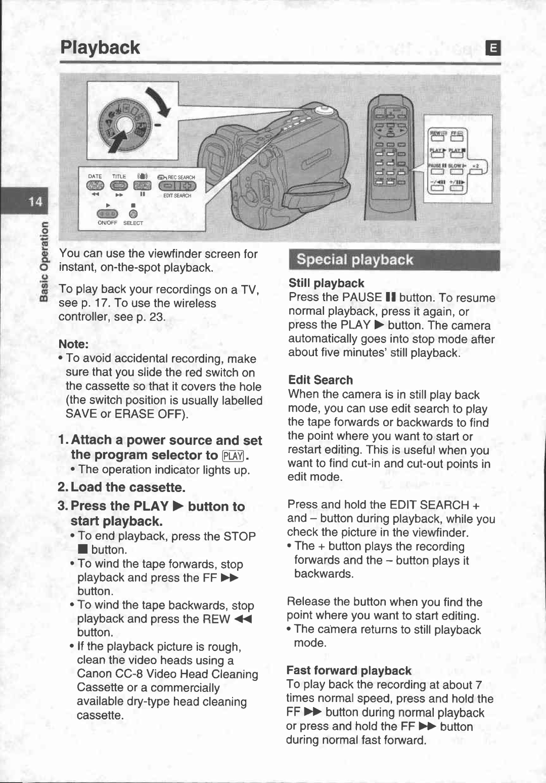 Canon UC-X45, UC-X40 manual 