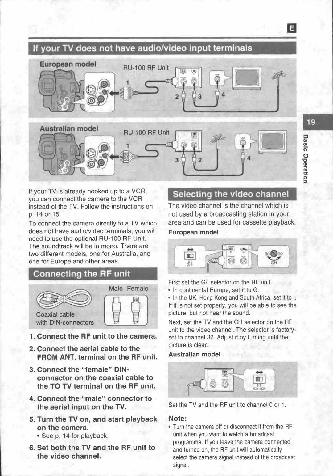 Canon UC-X40, UC-X45 manual 