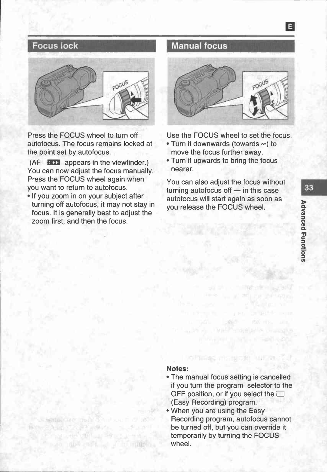 Canon UC-X40, UC-X45 manual 