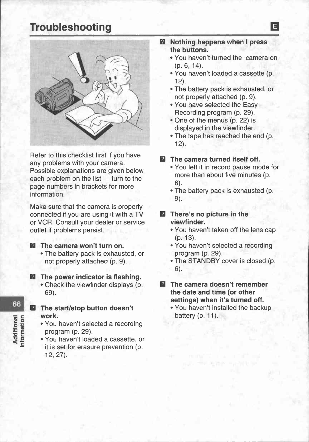 Canon UC-X45, UC-X40 manual 