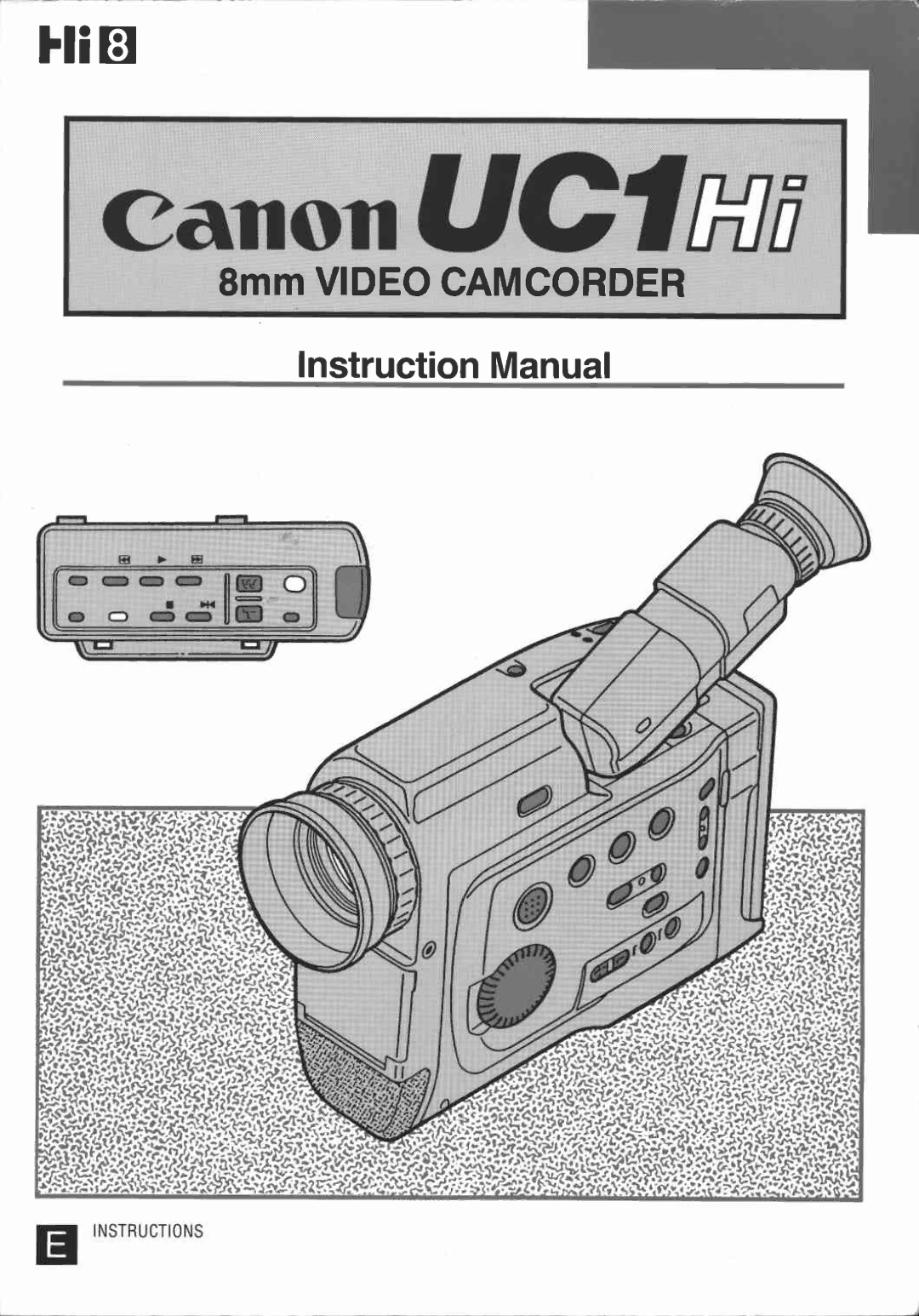 Canon UC1 manual 