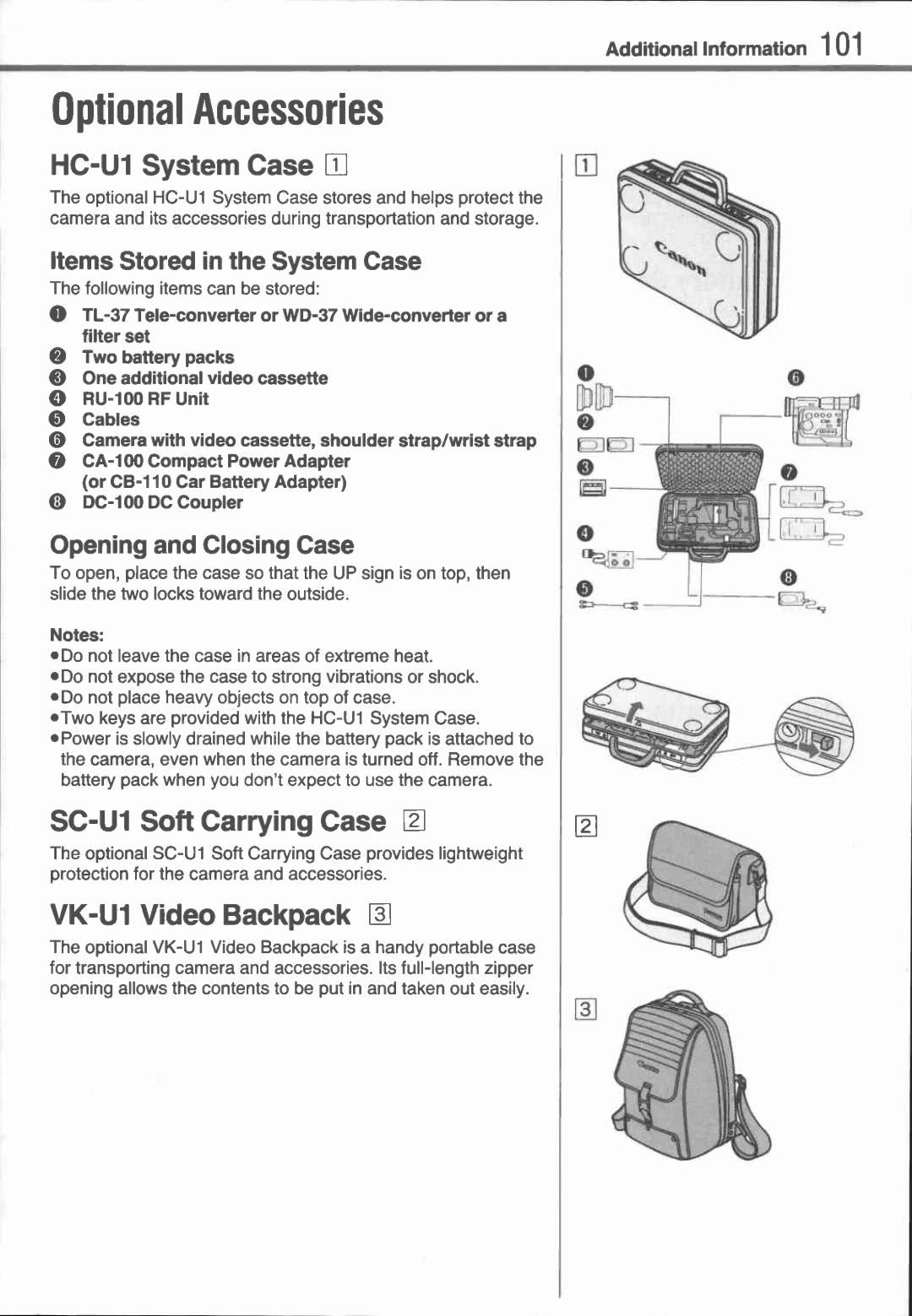 Canon UC1 manual 